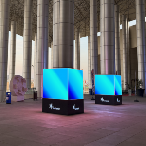 LED Column, Main Entrance